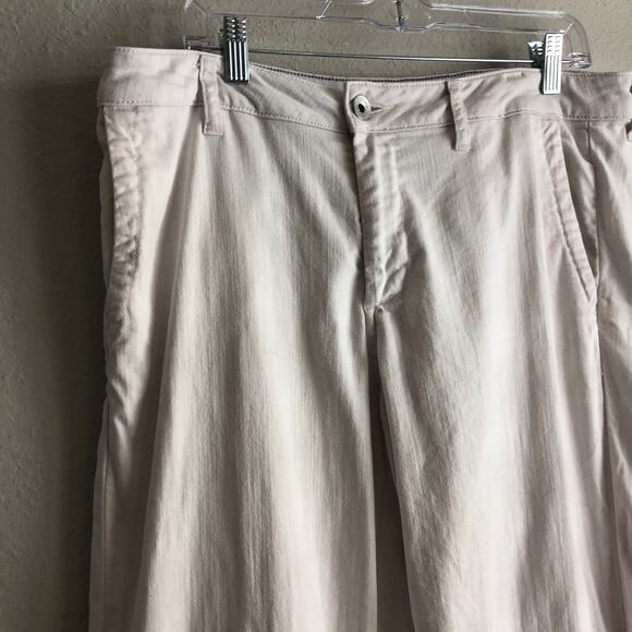 Banana Republic White Jeans relaxed trouser size 32 - Picture 3 of 9